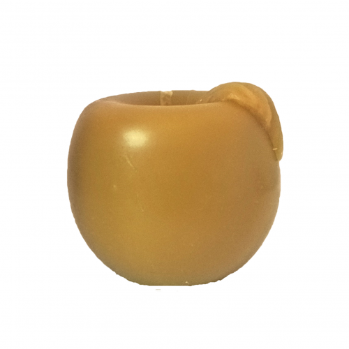 bougie d'havdala en forme de pomme
