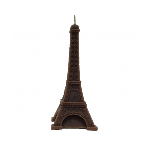 Bougie décorative en forme de tour Eiffel