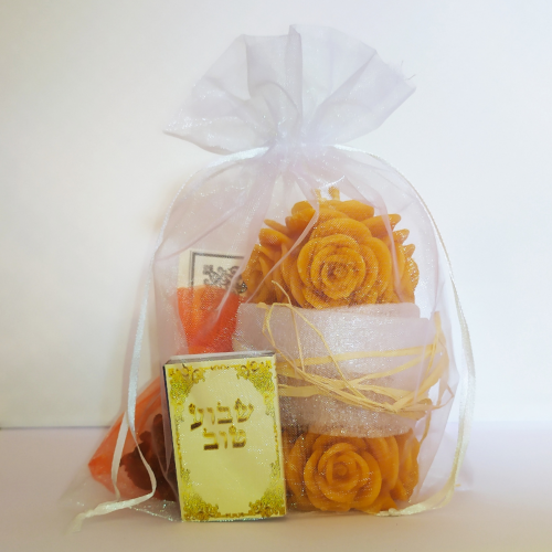 coffret havdala bouquet de rose .